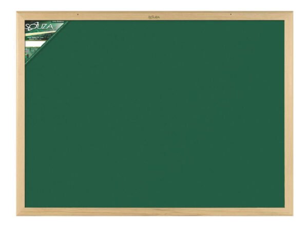 Lousa Quadro Verde Infantil 50x40 Madeira Pinus Souza