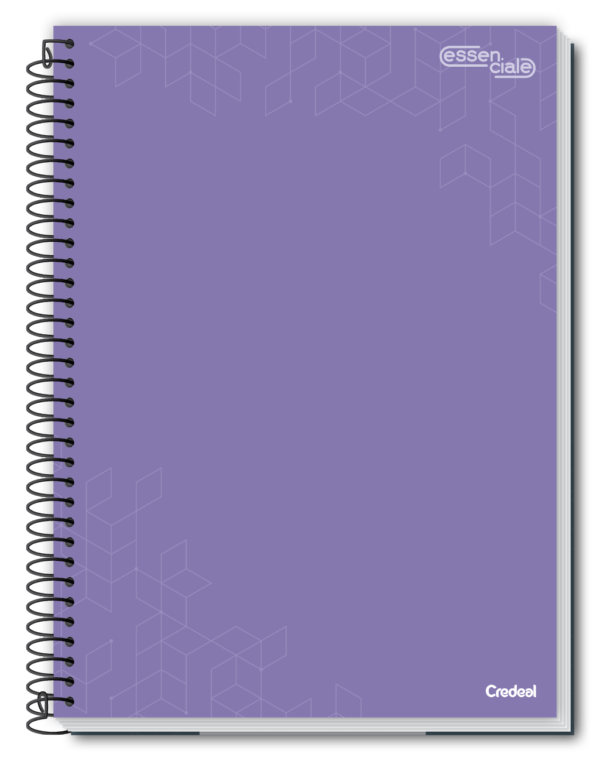 Caderno Univ 10 Mat 160 Fls Essenciale Cores Sortidas c/ 3un - Image 8