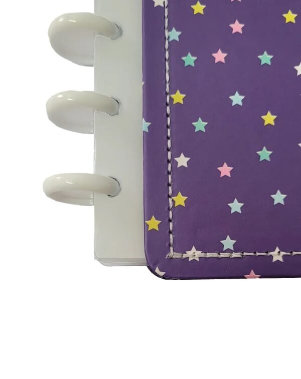 Caderno Inteligente Disco Colegial Médio 80 Fls Estrelinhas - Image 2