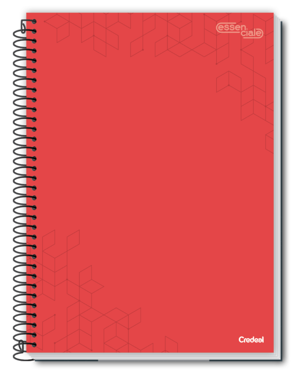 Caderno Univ 10 Mat 160 Fls Essenciale Cores Sortidas c/ 3un - Image 3