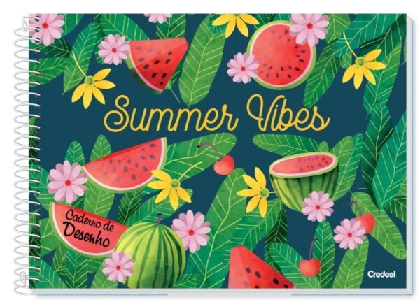 Caderno Desenho Univ 80Fls My Collect Capas Sortidas Pct 5un