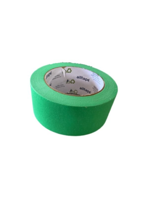 Fita Crepe Automotiva Verde 40mm x 50m Pct c/ 3Uns Alltape - Verde - Image 4