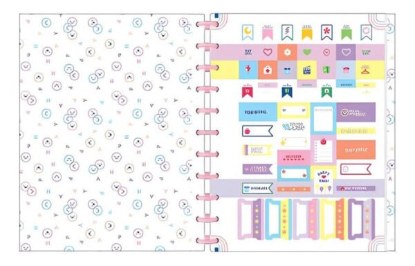 Caderno Tilidisco Inteligente Happy 10 Matérias 160f Tilibra - Image 2