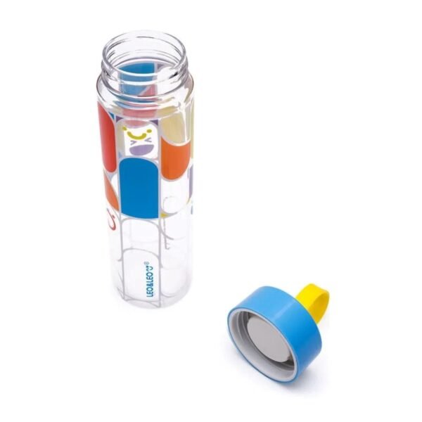 Garrafa Plastica Joy Redonda c/ Alça 500ml Leo&Leo