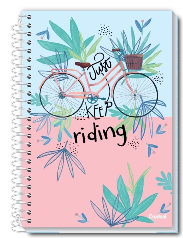 Caderno Univ 1 Mat 80 Fls My Collection Feminino Pct c/ 4un - Image 8