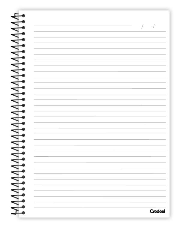 Caderno Univ 10 Mat 160 Fls Essenciale Preto 1 Unidade - Image 4