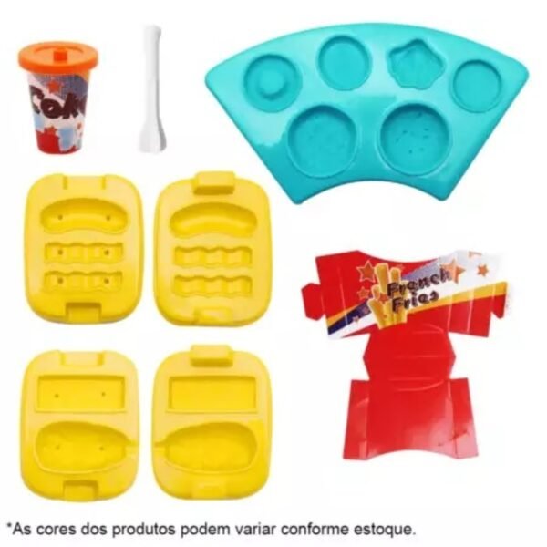 Kit Massinhas Modelar Hora do Lanche 200g +10 Peças Acrilex - Image 3