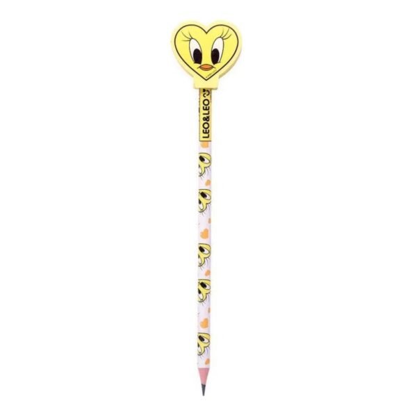 Lápis Hb c/ Borracha Looney Tunes Pote c/30 Und Leo&Leo - Image 2