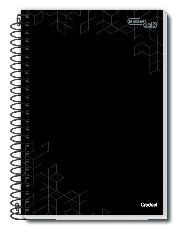 Caderno Escolar 1/4 1 Mat 80Fls Capas Sortidas 1/4 Pct 5un Credeal - Image 3