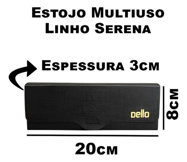 Estojo Multiuso Linho Serena Dello - Image 2