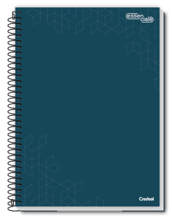 Caderno Univ 10 Mat 160 Fls Essenciale Cores Sortidas c/ 3un - Image 2