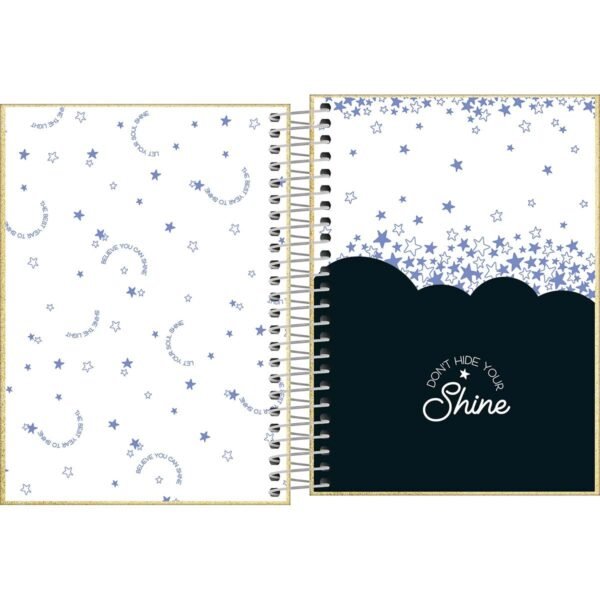 Agenda Espiral Diária 11,7 x 16,4 cm Shine 2025 - Image 4