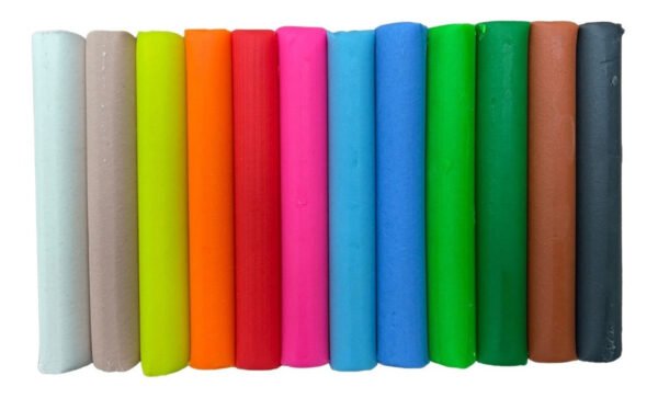 Massinha Modelar Acrilex Soft 12 Cores Escolar 180g + Macia! - Image 4