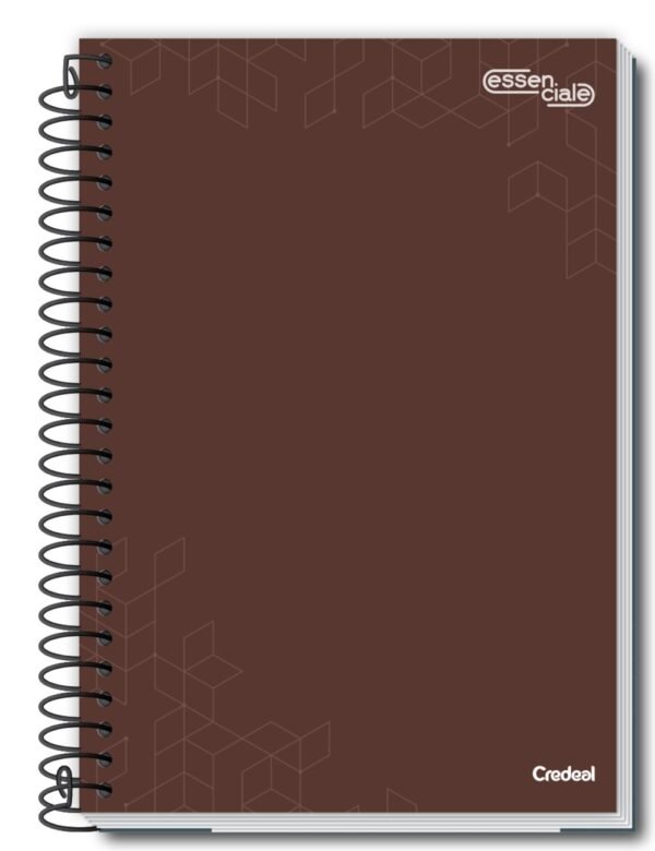 Caderno Escolar 1/4 1 Mat 80Fls Capas Sortidas 1/4 Pct 5un Credeal - Image 4