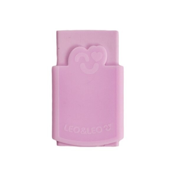 Borracha Plastica Color Pastel c/ Capa Pote c/ 24un Leo&Leo - Image 7