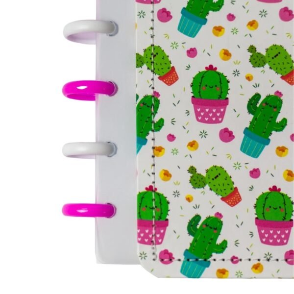 Caderno Inteligente Disco Universitário G 80fls Cactus - Image 3