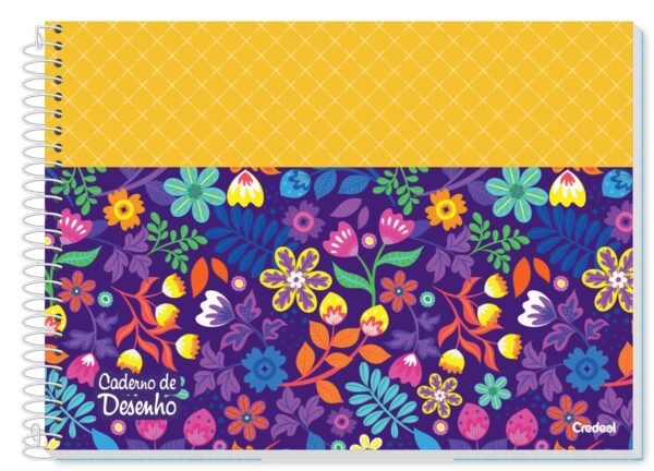 Caderno Desenho Univ 80Fls My Collect Capas Sortidas Pct 5un - Image 2