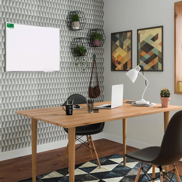 Lousa Quadro Branco Aluminio 70x50cm + Kit Apagador Marcador - Image 6