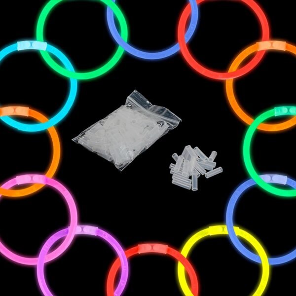 Pulseira Bastão Neon Festa Cores Sortidas 50un Make+ - Image 6