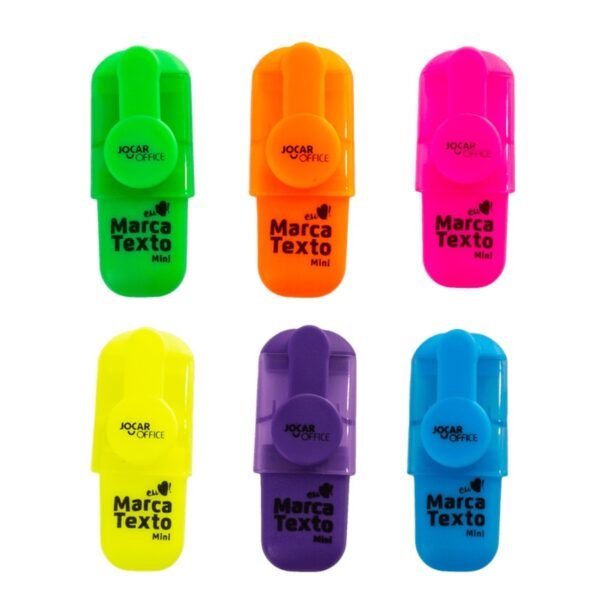 Marca Texto Mini Pote com 30 uns Cores Sortidas Jocar Office - Image 2