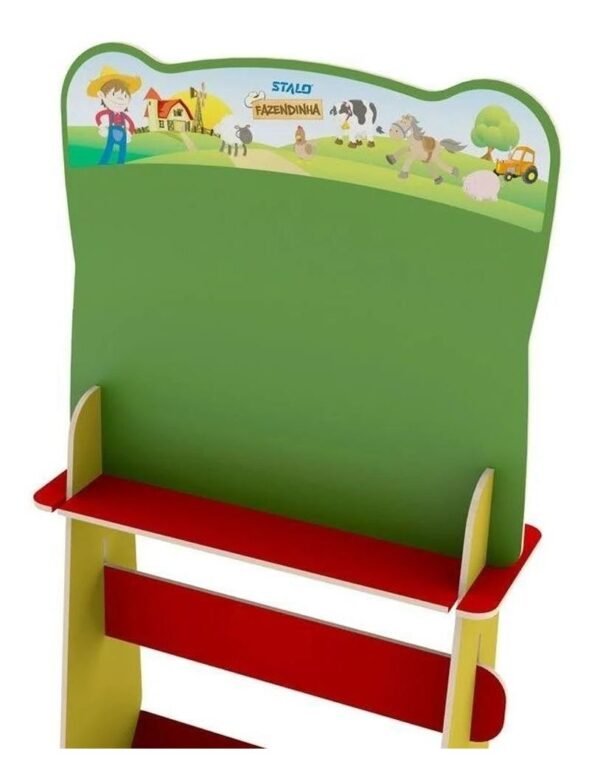 Lousa Quadro Infantil Educativa Dupla Fazendinha Stalo - Image 2