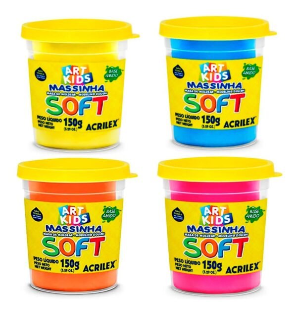 Kit Massinha De Modelar Criativa Hamburgueria 27 pcs Acrilex - Image 3