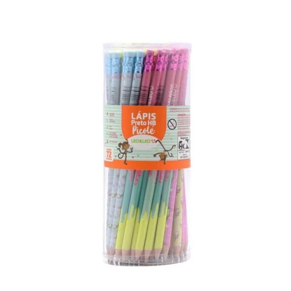 Lapis Grafite HB Picole Pote c/ 72un Leo&Leo