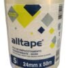 Fita PP Adesiva Transparente 24x50m Pct C/5 Alltape