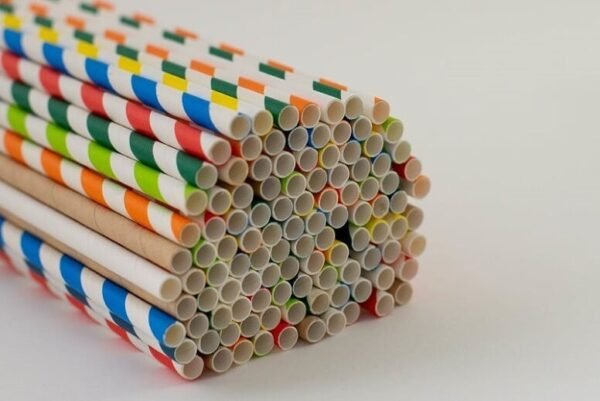 Canudos De Papel Biodegradável C/100un Coloridos Make+ - Imagem 4