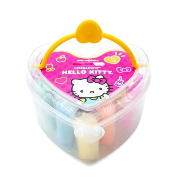Massinha de Modelar Maletinha Coração Hello Kitty Leo&Leo