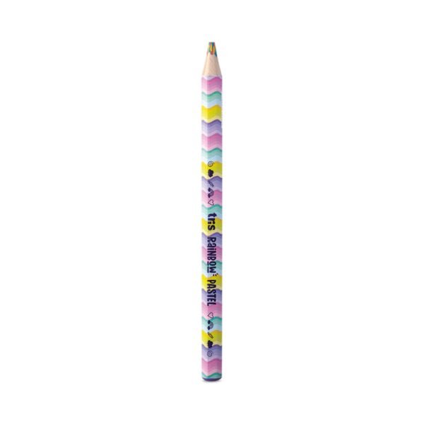 Lápis de Cor Jumbo Rainbow Mina Colorida Pastel Pote c/ 24 - Image 2