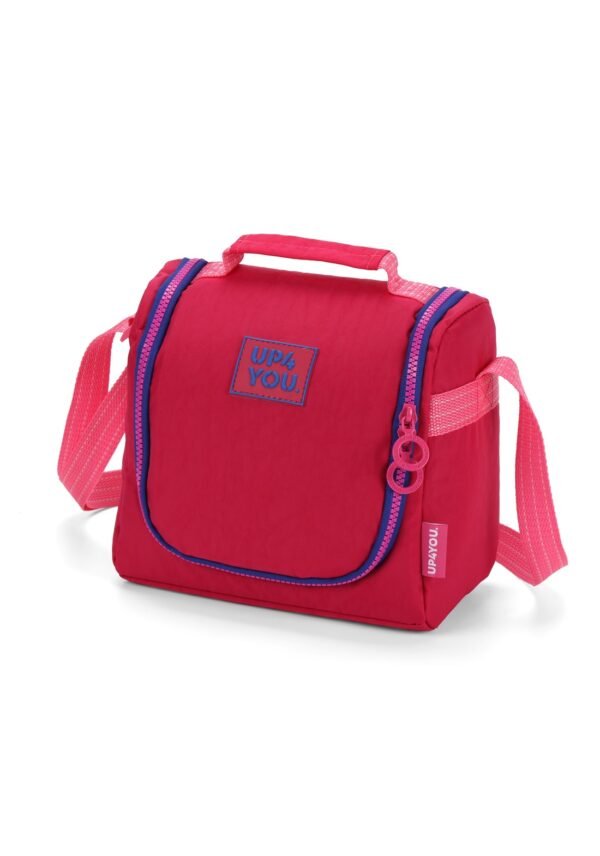 Lancheira Bolsa Térmica Escolar Pink Up4you