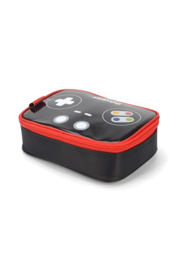 Estojo Escolar Grande Gaming p/ 100 Lapis Vermelho Up4you - Image 2