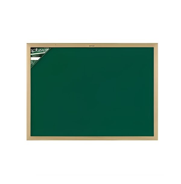 Quadro de Avisos em Feltro 60x40cm Moldura Madeira Souza - Verde