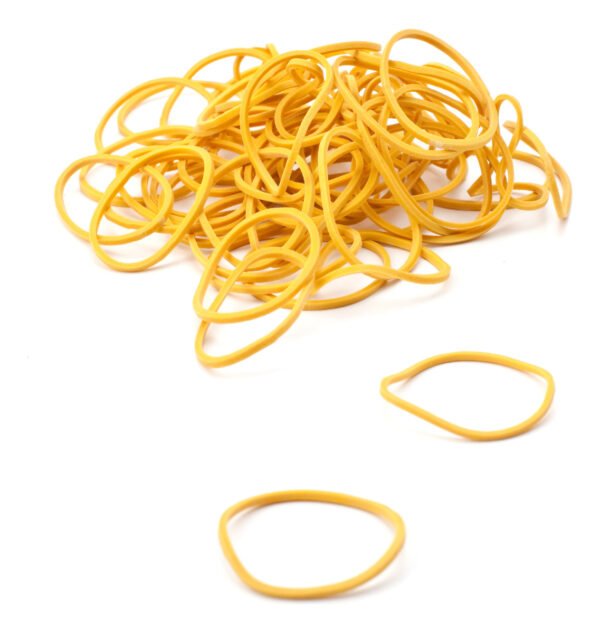 Elastico Super  Resistente Amarelo Fino 1Kg c/ 1200 Und Mamuth - Image 2