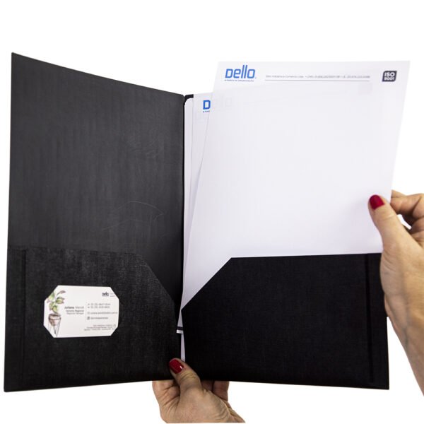 Pasta com Bolsa para Documentos Executive Dello 10 Unidades