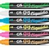 KIT 06 Giz Líquido Neon Ponta Redonda de 5mm - CiS - Image 2