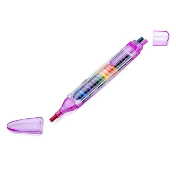 Giz de Cera Caneta Troca Ponta 20 Cores Hello Kitty Leo&Leo - Image 3