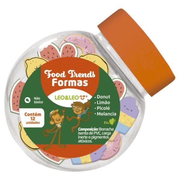 Borracha Food Trends Pote c/ 12Un Leo&Leo