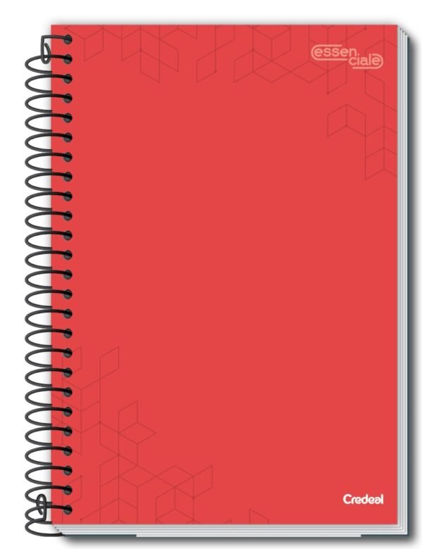 Caderno Escolar 1/4 1 Mat 80Fls Capas Sortidas 1/4 Pct 5un Credeal - Image 7