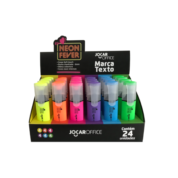 Marca Texto Neon Forever Display C/24 Unidades JOCAR OFFICE