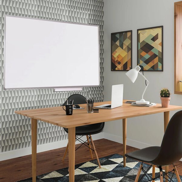 Lousa Quadro Branco Magnético 100x70 + Apagador Marcadores - Image 4