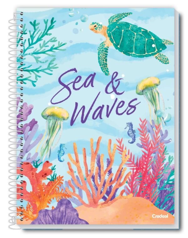 Caderno Univ 1 Mat 80 Fls My Collection Feminino Pct c/ 4un - Image 6