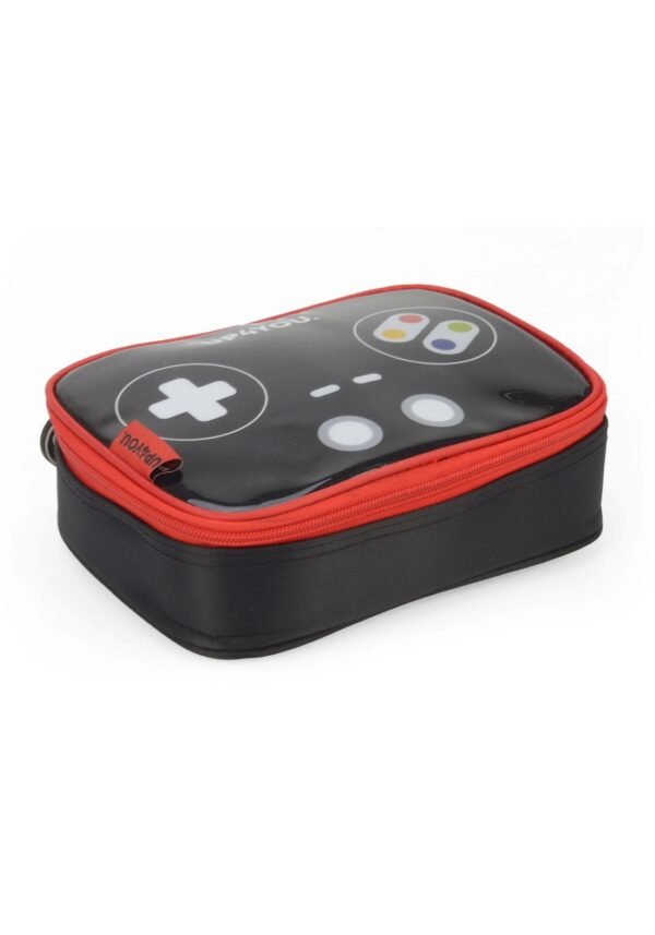 Estojo Escolar Grande Gaming p/ 100 Lapis Vermelho Up4you - Image 3