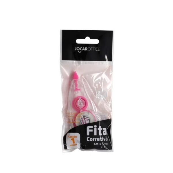 Fita Corretiva 5mmX6m Caixa c/ 12 Unidades Jocar Office