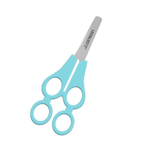 Tesoura Escolar Dupla ColorJoy Blister c/ 1 un Leo&Leo - Image 2