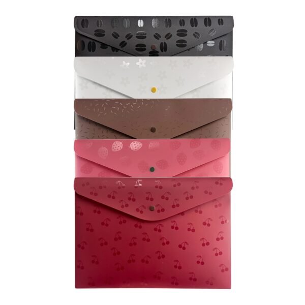 Envelope com Botão A4 Aromas 330x240mm 1 Unidade Dello