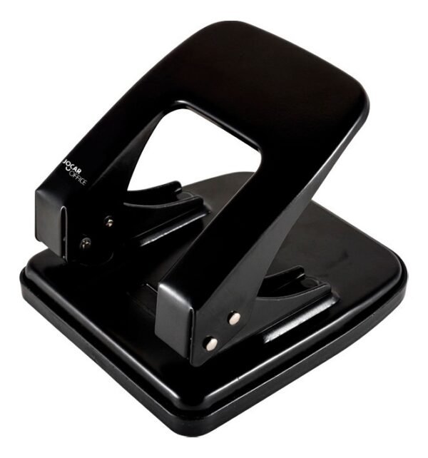 Perfurador De Papel De Metal 2 Furos 30 Folhas Jocar Office